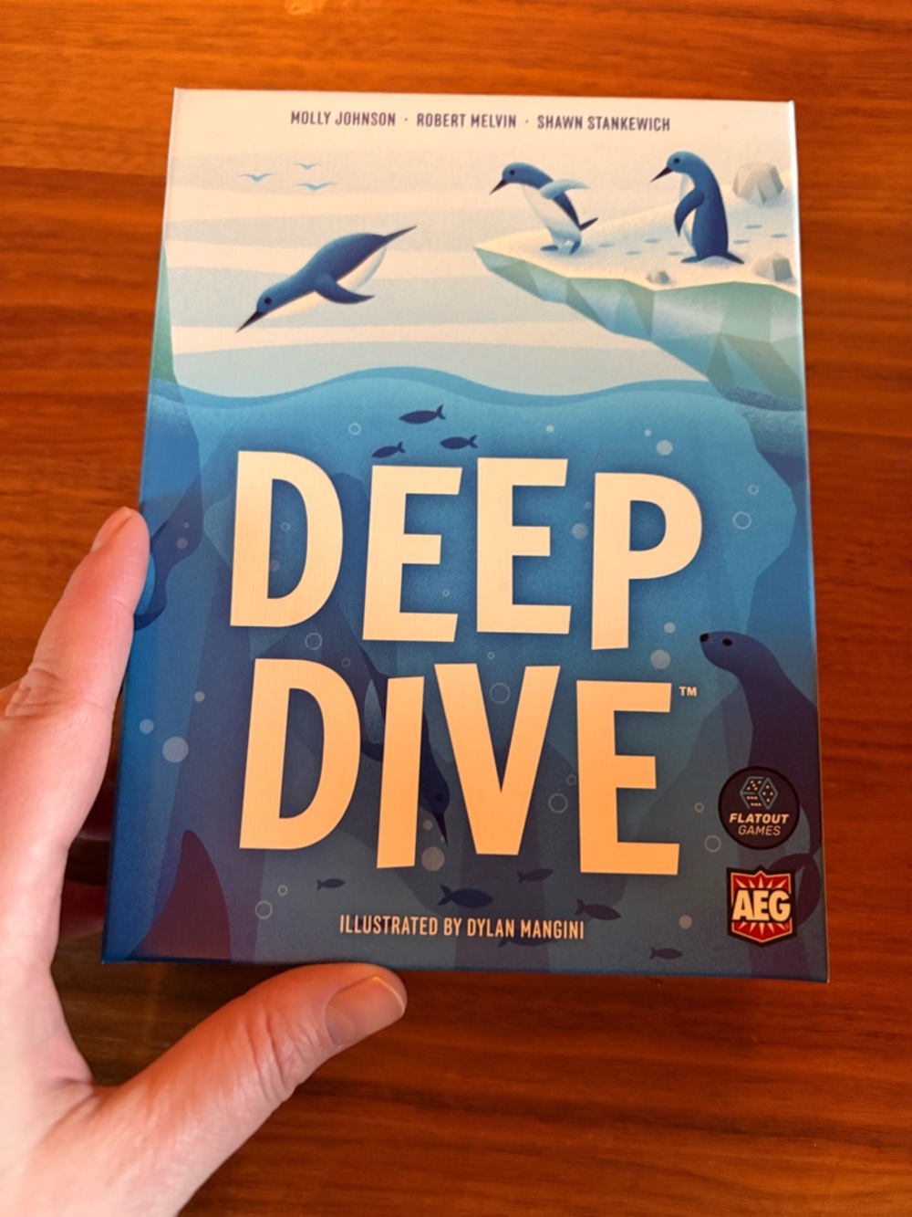 Deep dive board game